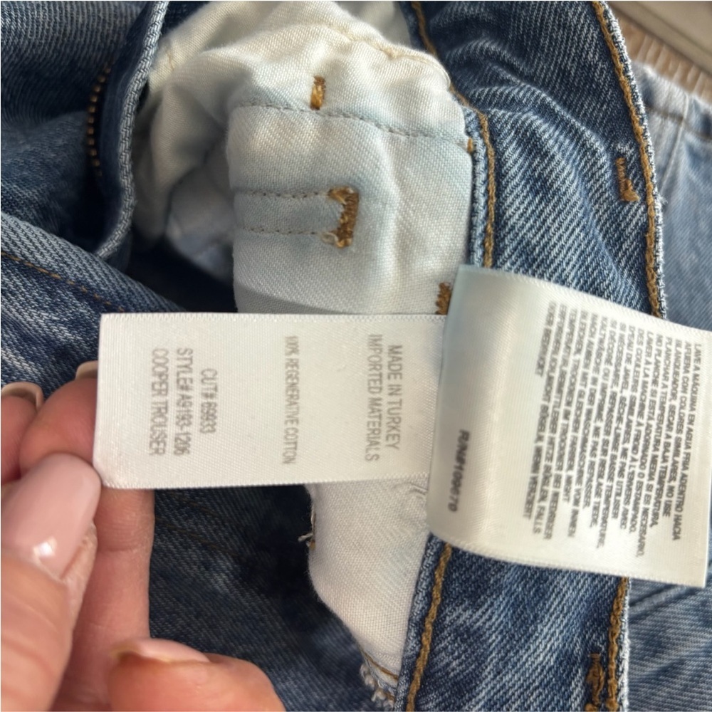 AGOLDE Cooper Trouser Size 25 - Picture 6 of 10
